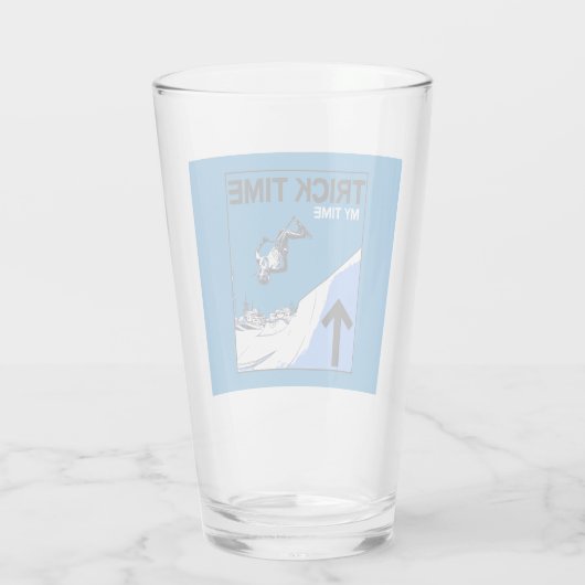 Pro Scooter Free Rider Tricks Glas (Achterkant)