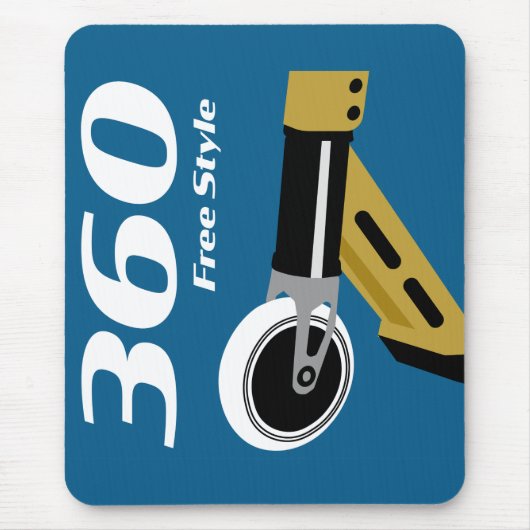 Pro Scooter Free Rider Tricks Muismat (Voorkant)