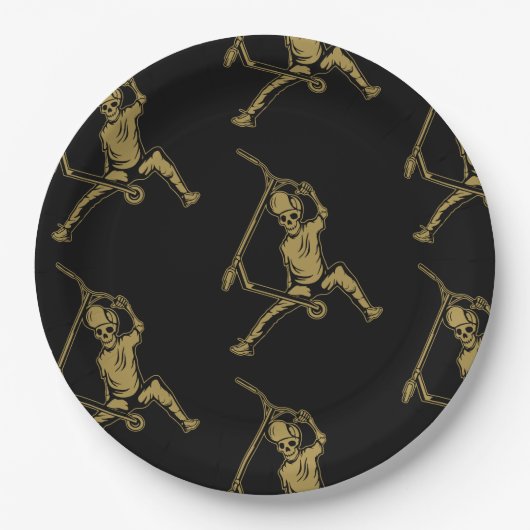 Pro Scooter Free Rider Tricks Papieren Bordje (Voorkant)