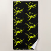 Pro Scooter Free Rider Tricks Strandlaken (Voorkant)