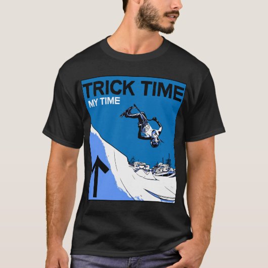 Pro Scooter Free Rider Tricks T-shirt (Voorkant)