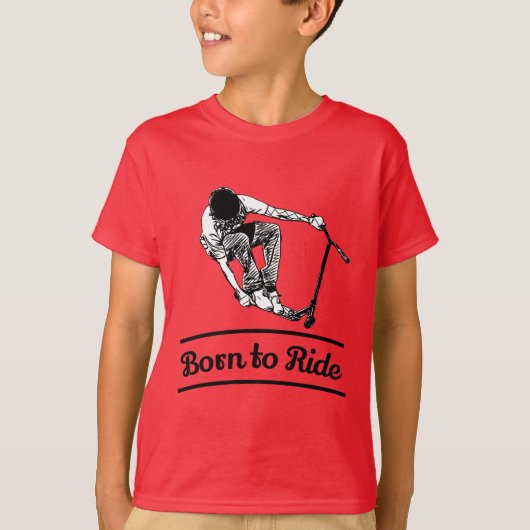 Pro Scooter Free Rider Tricks T-shirt (Voorkant)