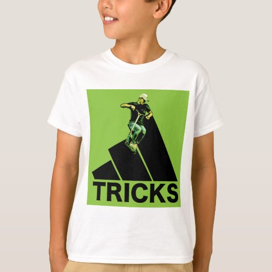 Pro Scooter Free Rider Tricks T-Shirt (Voorkant)