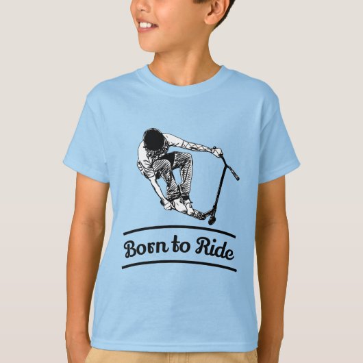 Pro Scooter Free Rider Tricks T-shirt (Voorkant)