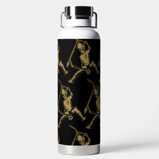 Pro Scooter Free Rider Tricks Waterfles (Achterkant)