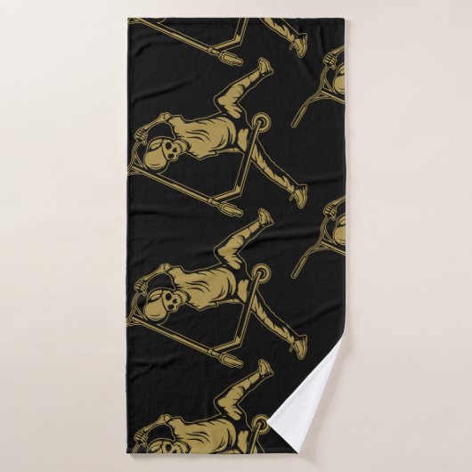 Pro Scooter Gratis Rijder Tricks Badhanddoek (Badhanddoek)