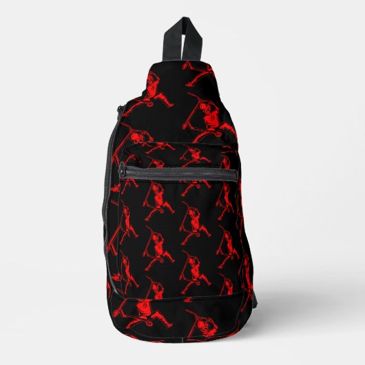 Pro Scooter Rider Kinder Sling Bag (Voorkant)