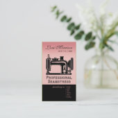 Pro Seamstress: Dressmaker, Patternmaker, Ontwerpe Visitekaartje (Staand voorkant)