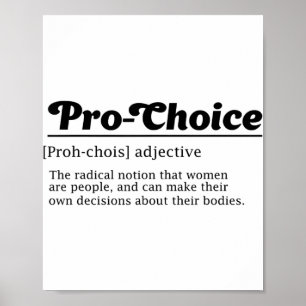 Pro-Select, Women Reproductive Rights, Abortion Ri Poster