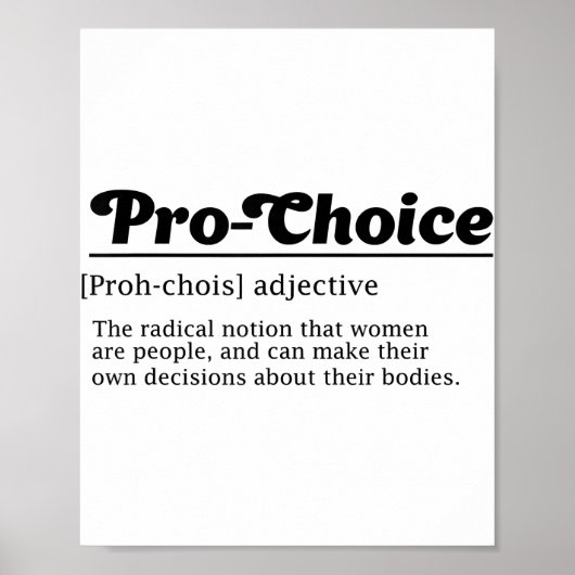 Pro-Select, Women Reproductive Rights, Abortion Ri Poster (Voorkant)
