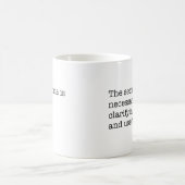 Pro-seriële komma koffiemok (Center)