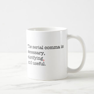 Pro-seriële komma koffiemok