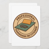Pro Shavasana Practitioner Kaart (Voorkant / Achterkant)