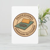 Pro Shavasana Practitioner Kaart (Staand voorkant)