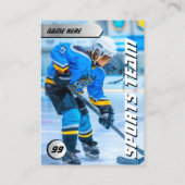 Pro Shield Hockey Trading Kaart Hockey Player Kaar Contactkaartje (Achterkant)