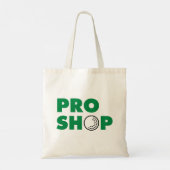 Pro Shop Sign Canvas tas (Achterkant)