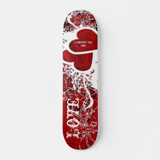 PRO SHREDDER SKATEBOARDS BY LIBERTY DOG PRO SHOP (Voorkant)