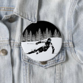 Pro Skier, Ski Snowboard Button (In situ)
