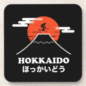 Pro Skier, Ski Snowboard, Japans Bier Onderzetter (Voorkant)