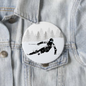 Pro Skier, Ski Snowboard Ronde Button 4,0 Cm (In situ)