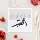 Pro Skier, Ski Snowboard Servet (Insitu)