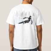 Pro Skier, Ski Snowboard T-Shirt (Achterkant)