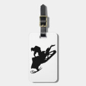 PRO Sled Bagagelabel (Voorkant verticaal)