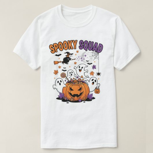 Pro spooky vector kunst voor Halloween posters fly T-shirt (Design voorkant)
