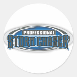 Pro Storm Chaser Ronde Sticker