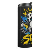 Pro Striker Urban Graffiti Voetbal Thermosbeker (Gedraaid links)