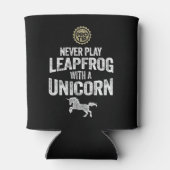 PRO TIP: Speel nooit leapfrog met een Unicorn Blikjeskoeler (Achterkant)