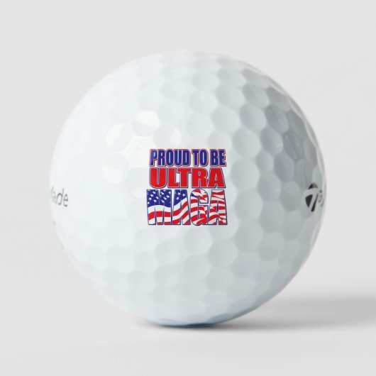 Pro to Support Trump Golfballen (Voorkant)