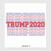 Pro Trump 2020 Presidentiële verkiezingen VS Sticker (Vel)