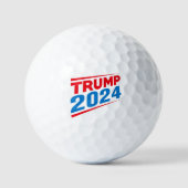 Pro Trump 2024 verkiezing anti Biden Golfballen (Voorkant)
