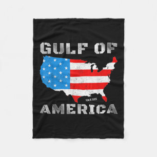 Pro-Trump Gulf America officieel patriottisch van Fleece Deken
