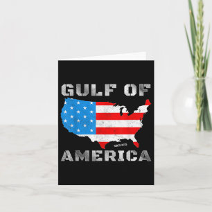 Pro-Trump Gulf America officieel patriottisch van  Kaart