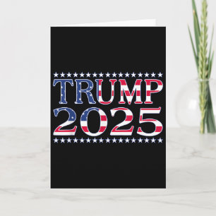 Pro Trump T-shirt 2025 Trump 2025 Dames T-shirt He Kaart