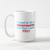 Pro uitsteller - grappig koffiemok (Links)