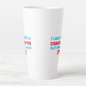 Pro uitsteller - grappig latte mok (Voorkant)