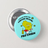 PRO-UNIE RONDE BUTTON 5,7 CM (Voorkant /achterkant)