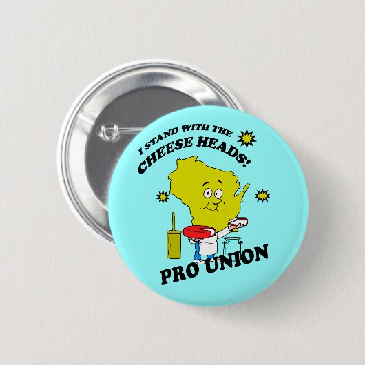 PRO-UNIE RONDE BUTTON 5,7 CM (Voorkant /achterkant)