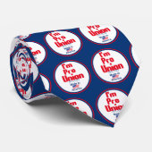 Pro-Unie Stropdas (Opgerold)