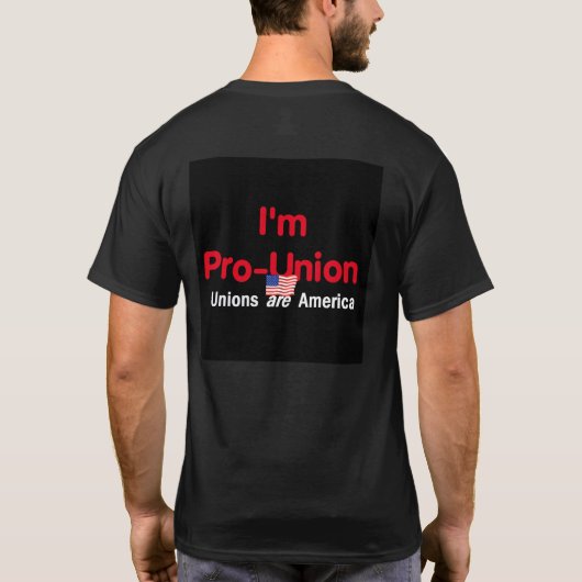 Pro-Unie T-Shirt (Achterkant)