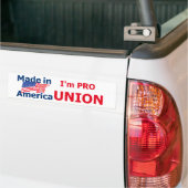 PRO UNION Bumpersticker (Op Truck)