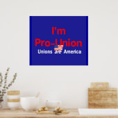 Pro Union POSTER Print (Keuken)