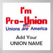 Pro Union POSTER Print (Voorkant)