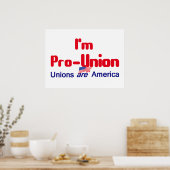 Pro Union POSTER Print (Keuken)
