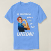Pro Union Strong Union Proud Rosie de Riveter (2) T-shirt (Design voorkant)