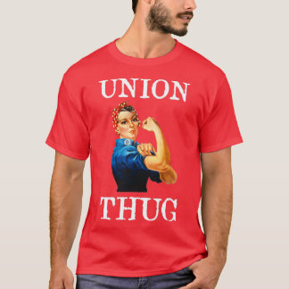 Pro Union Strong Union Proud Rosie de Riveter T-shirt
