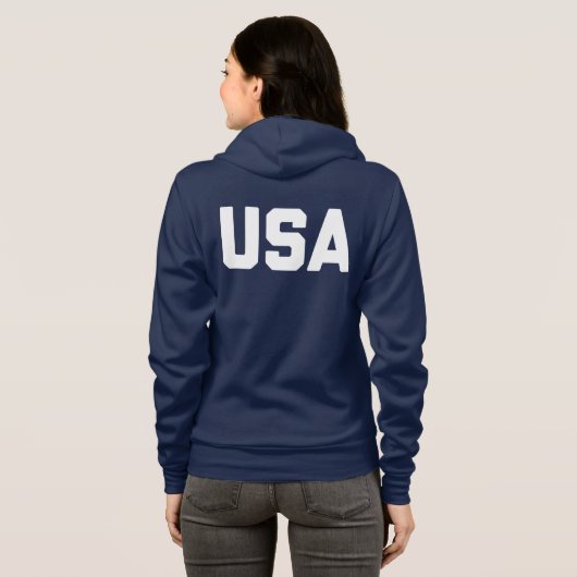 Pro USA Olympic Hoodie (Achterkant volledig)